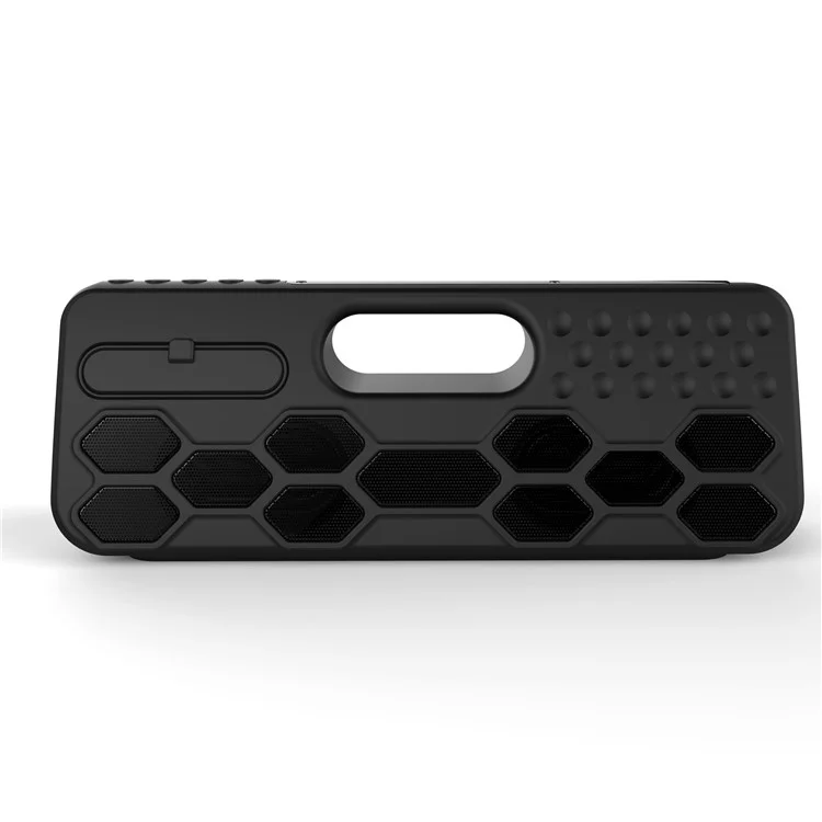 ZF-502 40W TWS Bluetooth Speaker IP55 Splash-proof Portable Outdoor Speaker 8800mAh Power Bank - Black