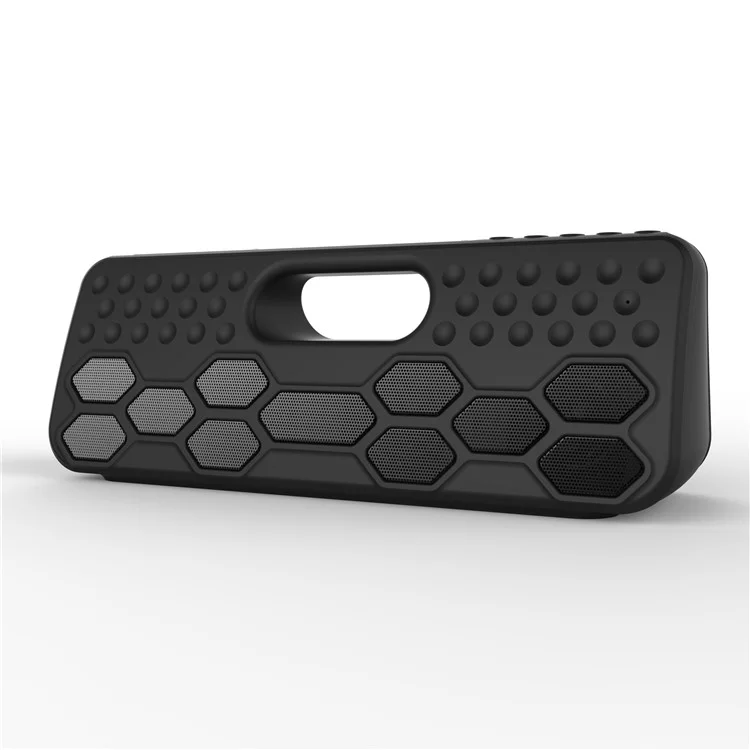 ZF-502 40W TWS Bluetooth Speaker IP55 Splash-proof Portable Outdoor Speaker 8800mAh Power Bank - Black