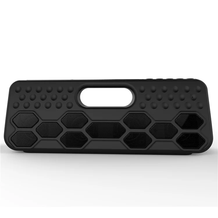 ZF-502 40W TWS Bluetooth Speaker IP55 Splash-proof Portable Outdoor Speaker 8800mAh Power Bank - Black
