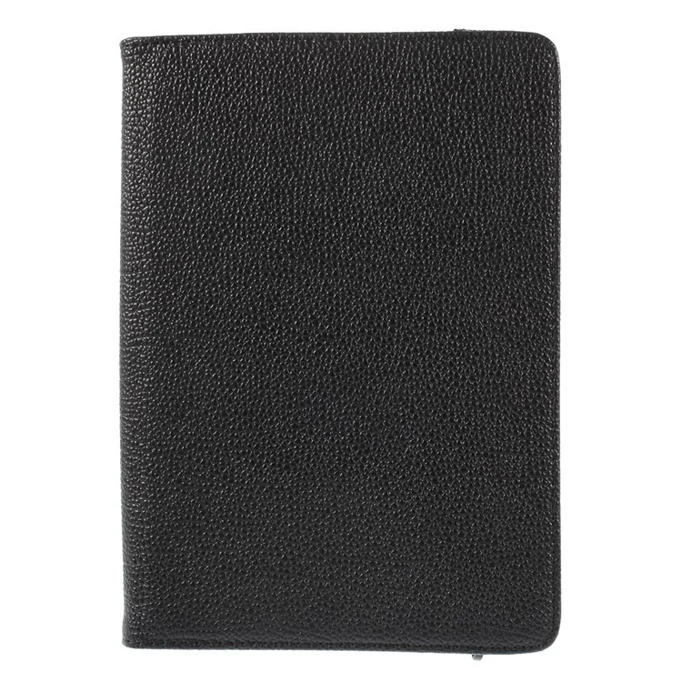 Étui en Cuir du Stand Rotatif Pour Ipad Samsung Tablet pc Taille Rétractable: 8 - 13,5 cm (w), 15 - 20,3 cm (l) - le Noir