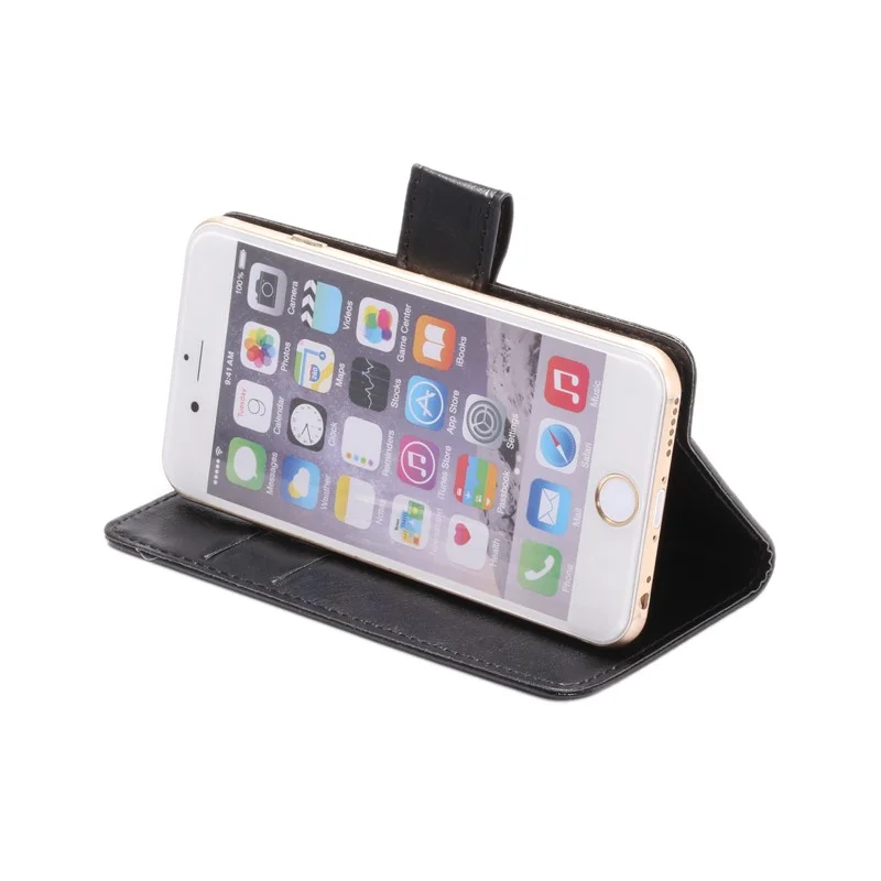 360 Degree Rotary Phone Case for iPhone 8 7 6s 6 4.7 inch / Samsung Galaxy S4 S3 - Black
