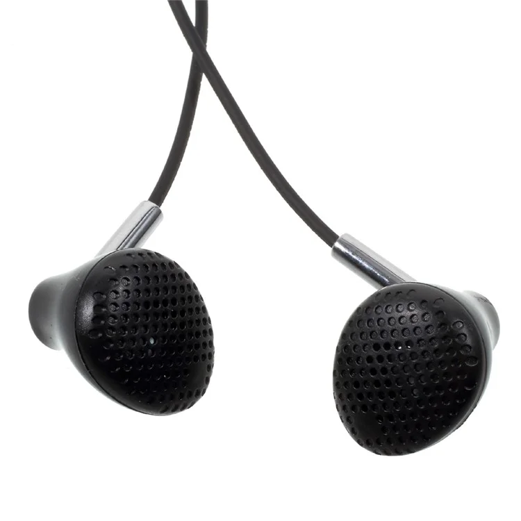UFEELING U26 In-ear 3.5mm Earphone Woven Cable with Mic Volume Control for iPhone Samsung - Black