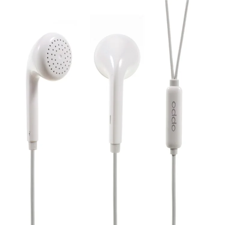 OPPO MH133 3.5mm In-ear Stereo Headphone Earphone for OPPO R11 iPhone Samsung (With PP Package)