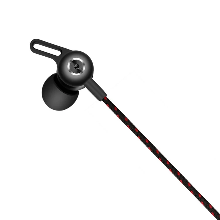 MOMAX Wave Series 3.5mm In-ear Earhook Sports Headset Earphone with Microphone - Black