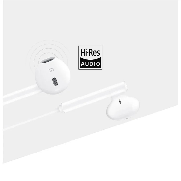 Huawei CM33 Type-C In-earphone Auriculares Con Auriculares Con Auriculares Classic Con Micófono Para Huawei Samsung-