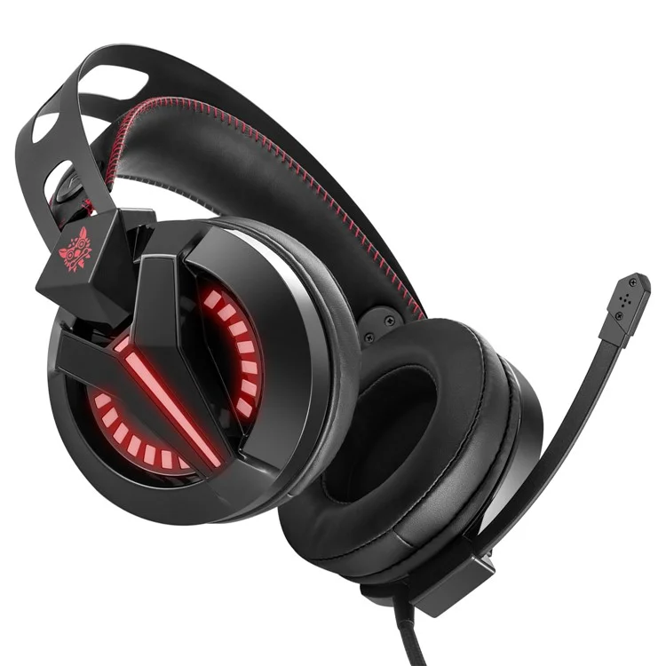ONIKUMA M180 3.5mm Stereo Gaming Headset Over Ear Headphones with Microphone - Black
