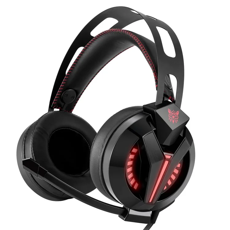 ONIKUMA M180 3.5mm Stereo Gaming Headset Over Ear Headphones with Microphone - Black