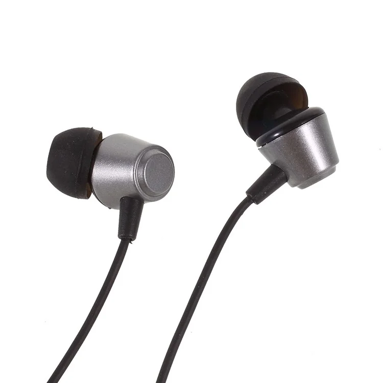 UFEELING U-18 1.2m 3.5mm In-ear Headset with Mic for iPhone iPad Samsung - Black