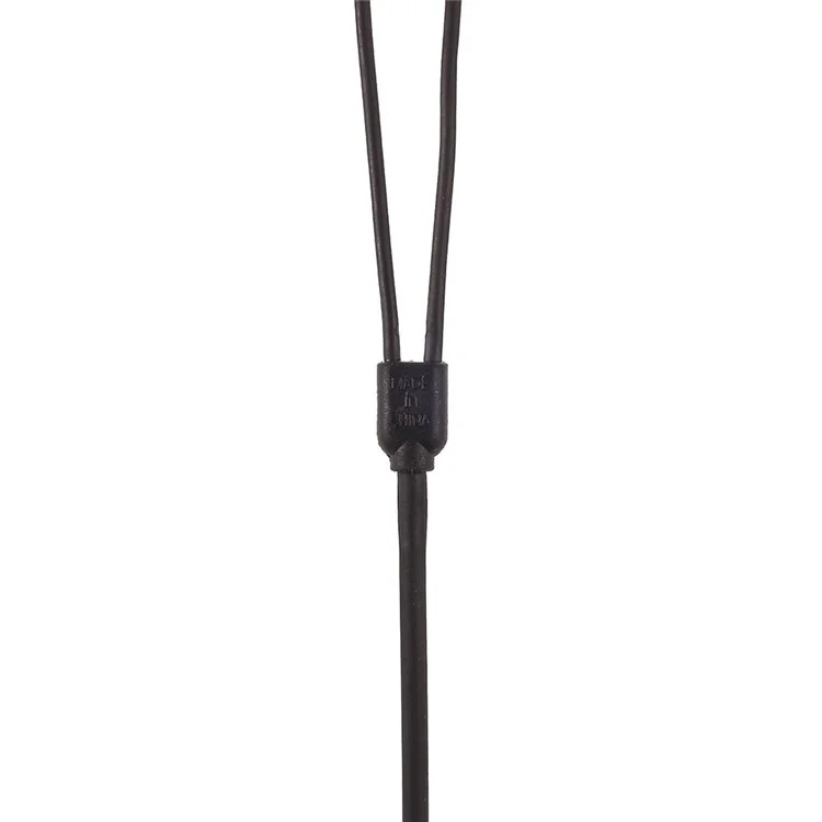 UFEELING U-18 1.2m 3.5mm In-ear Headset with Mic for iPhone iPad Samsung - Black