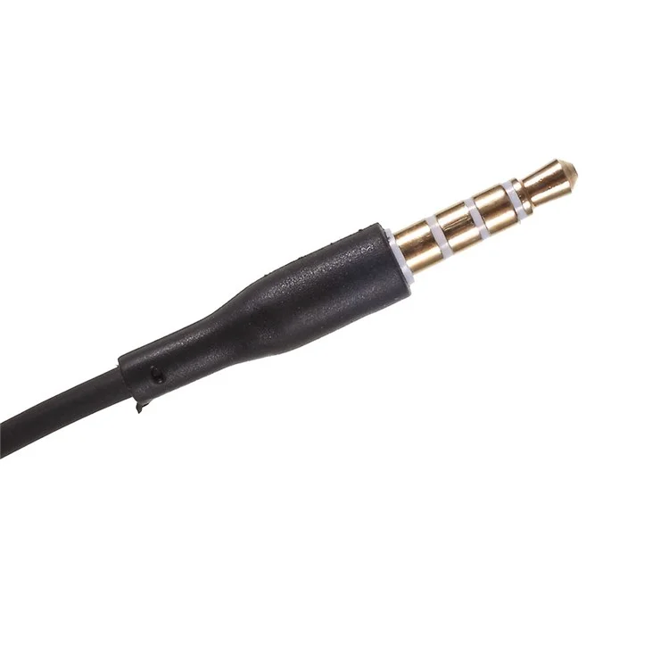 UFEELING U-18 1.2m 3.5mm In-ear Headset with Mic for iPhone iPad Samsung - Black