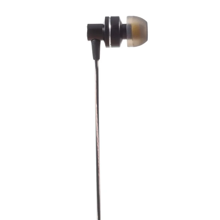 UFEELING U-27 1.2m 3.5mm In-ear Headset Build-in Microphone for iPhone iPad Samsung - Black