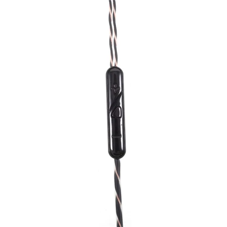 UFEELING U-27 1.2m 3.5mm In-ear Headset Build-in Microphone for iPhone iPad Samsung - Black