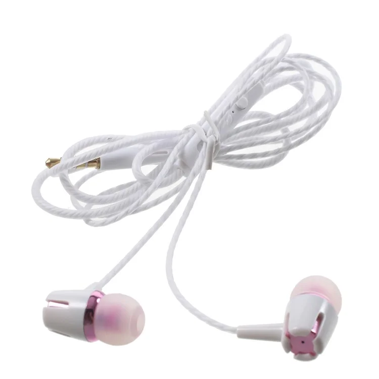 PINZUN 3.5mm In-ear Headset with Microphone for iPhone iPad Samsung