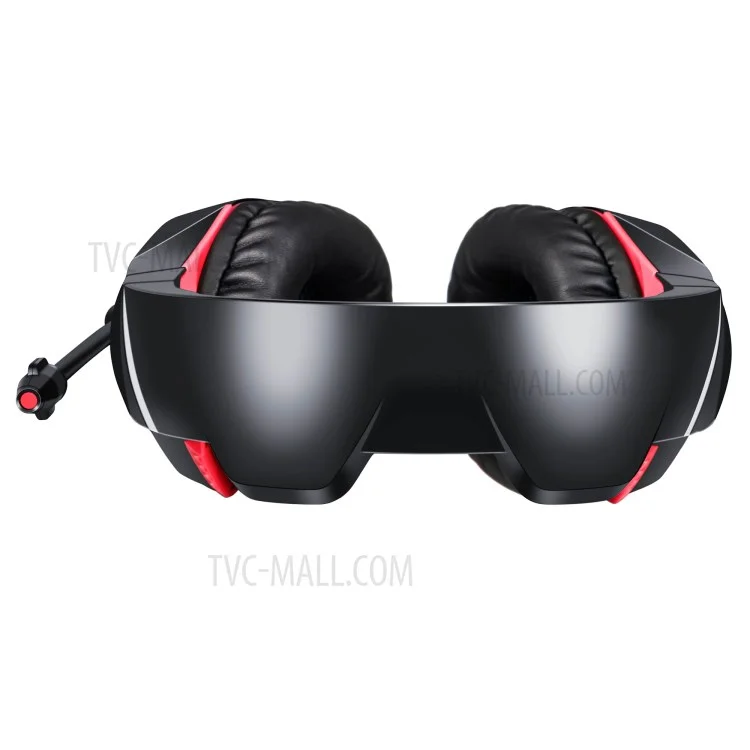 ONIKUMA K1-B 3.5mm Stereo USB LED Headphone Gaming Headset with Microphone - Red