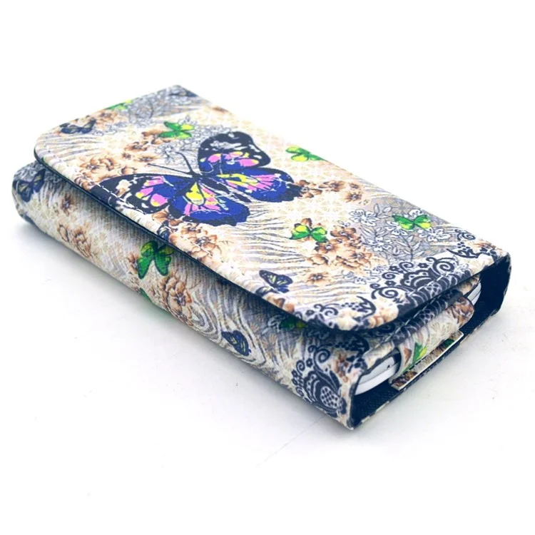 Charming Butterfly Leather Case Pouch for iPhone 6 6s / Samsung A3 S4 / LG G2, Size: 13.8 x 7 x 1.5cm