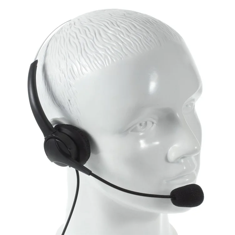 USB Single-Sided Headset with Microphone Support Recording Volume Control Mute HT102U