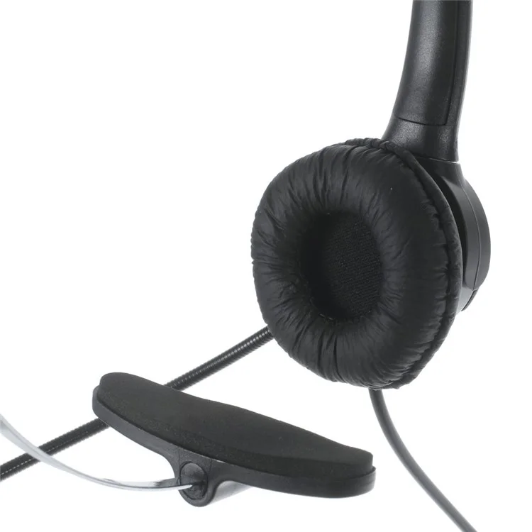 USB Single-Sided Headset with Microphone Support Recording Volume Control Mute HT102U