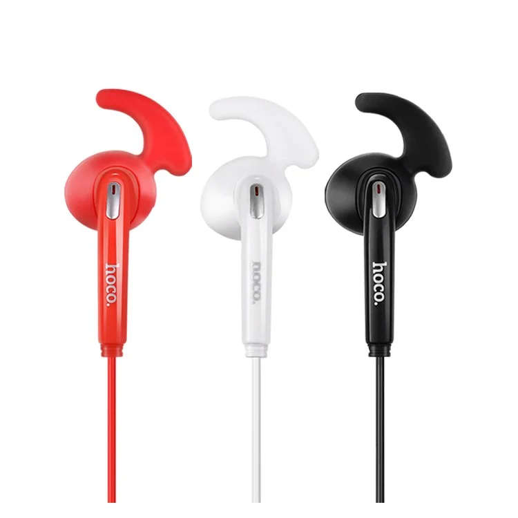HOCO M6 Universal Line Control 3.5mm Sports In-ear Earphone with Mic - Black