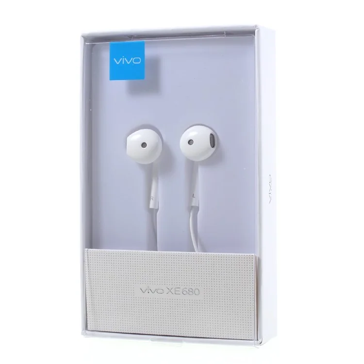 VIVO XE680 3.5mm Jack Headphone In-ear Hands-free Earphone for Vivo/Samsung/iPhone/Huawei