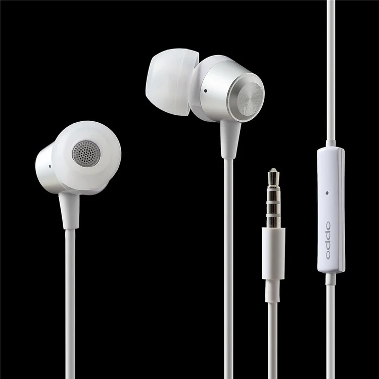 OPPO MH130 In-ear 3.5mm Earphone Stereo Sound Headset with Mic for Oppo/iPhone/Samsung