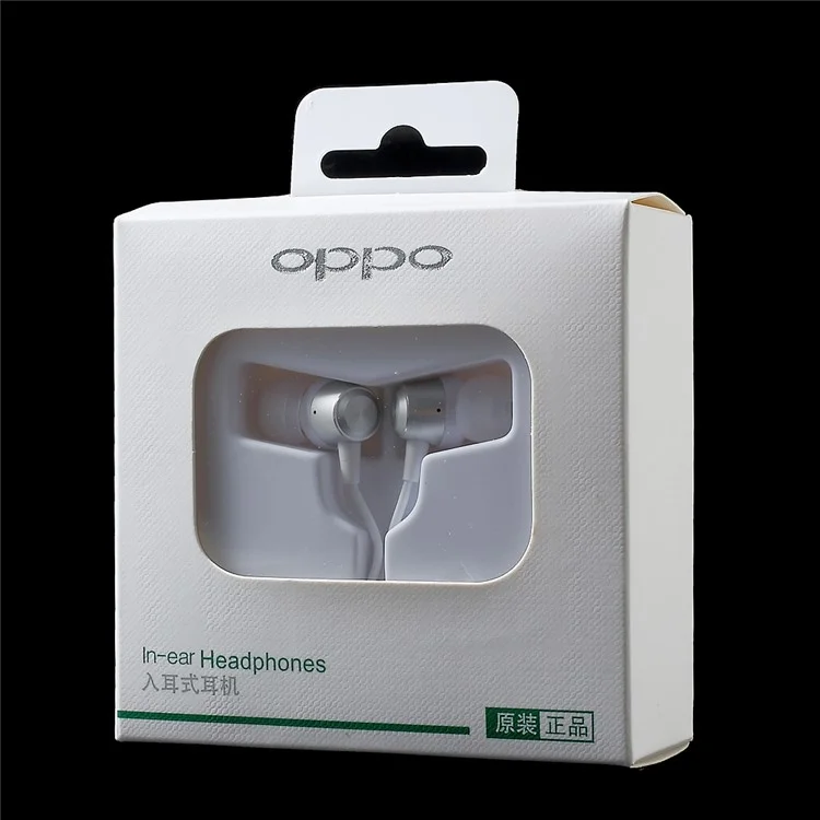 OPPO MH130 In-ear 3.5mm Earphone Stereo Sound Headset with Mic for Oppo/iPhone/Samsung