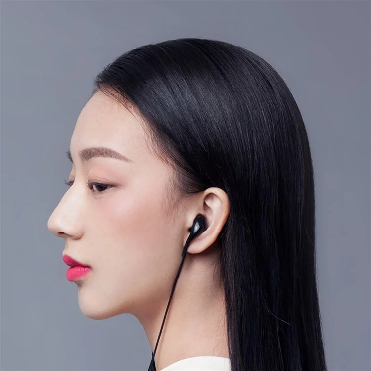 MEIZU EP2X In-ear 3.5mm Wired Earphone with Mic and Line-in Control for Meizu iPhone Samsung - Black