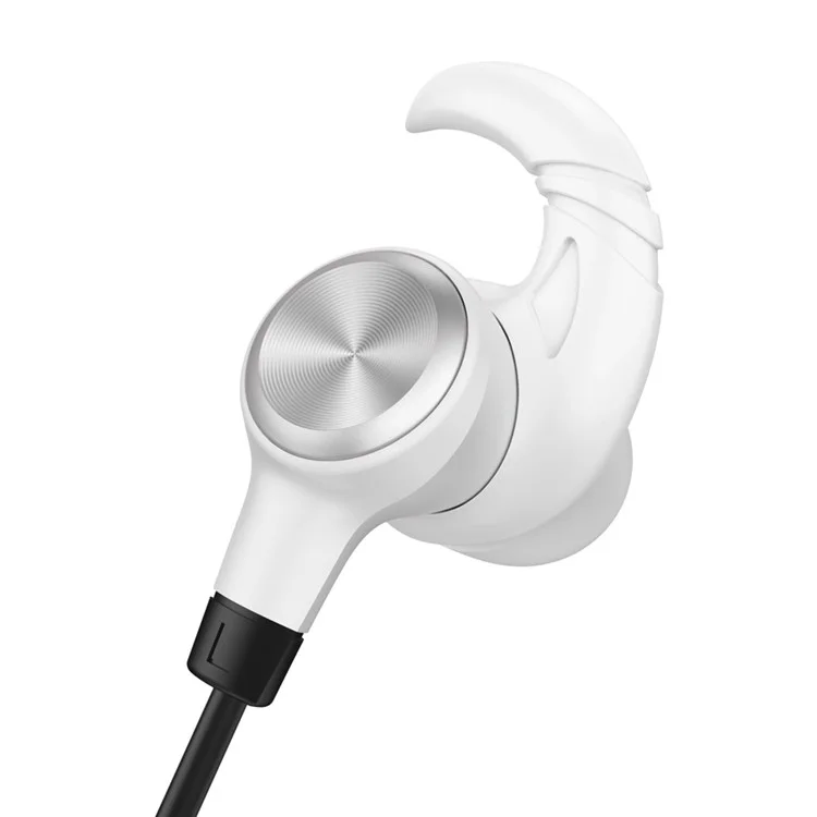 BASEUS Encok Wire Earphone HiFi Stereo In-ear Headphone with Mic and Remote Control (H31) - White