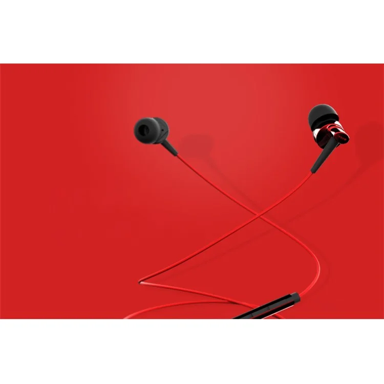 REMAX RM-575 Pro 3.5mm In-ear Earphone with Mic and Line-in Control for iPhone Samsung Sony - Red