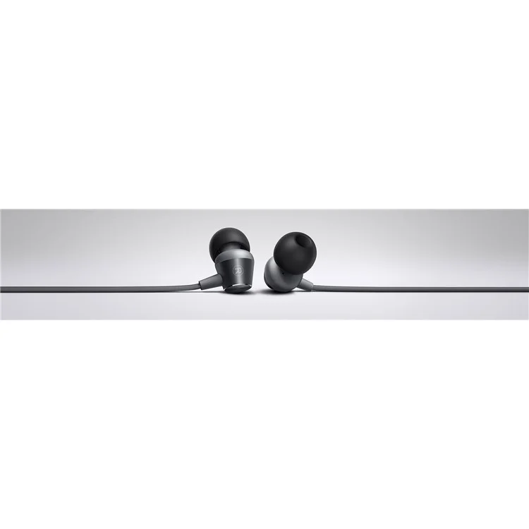 NUBIA HP1001 Universal 3.5mm In-ear Earphone with Remote Control for ZTE Samsung Sony iPhone - Dark Grey