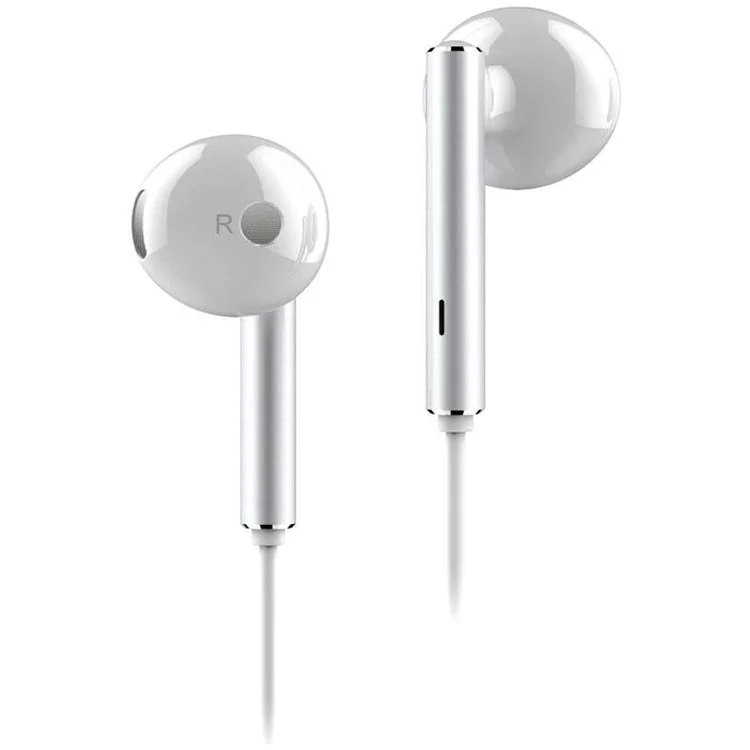 OEM AM116 HUAWEI 3.5mm In-ear Earphone Headset with Mic for iPhone Samsung Huawei - White