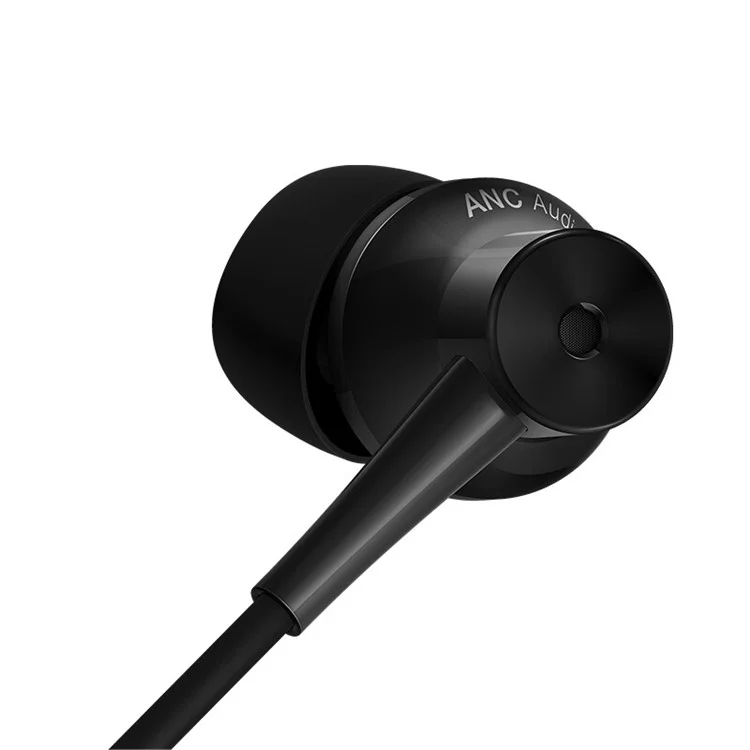 XIAOMI Active Noise Cancelling ANC Type-C In-ear Earphone with Mic for Xiaomi Mi6/ Mi5s /Mi5s Plus/ Mi5- Black