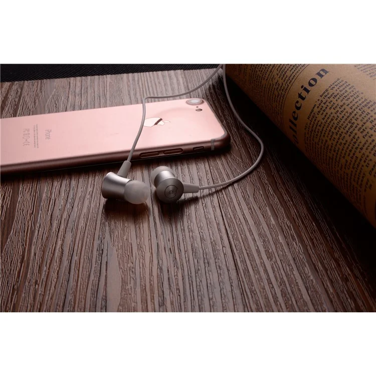 WUW Wired Earphone In-ear Drive-by-wire Control Headphone for Smart phone tablet PC with 3.5mm interface - Black