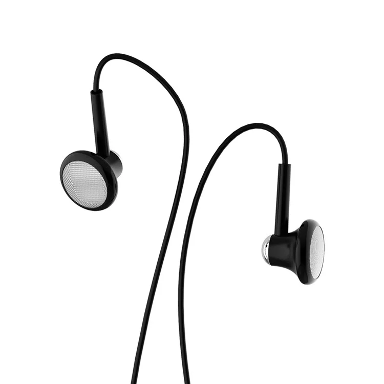 JOYROOM JR-EL123 3.5mm Wired Headphones with Mic for iPhone iPad iPod(CE/FCC/RoHS) - Black