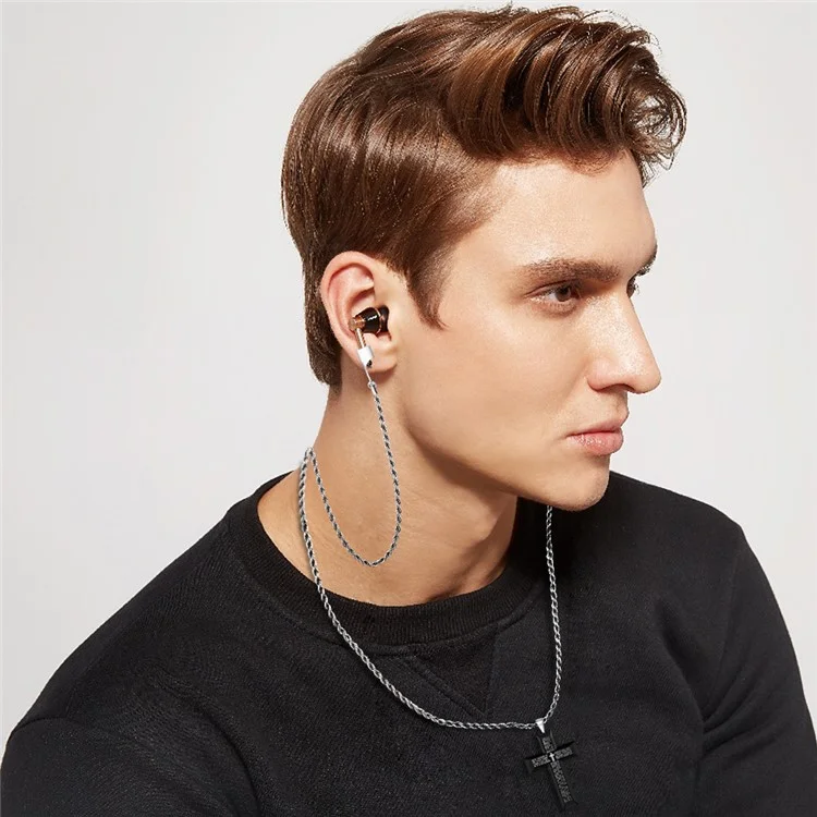 Anti-lost Necklace Accessory Strap for AirPods Wireless Earphone DIY Stainless Steel Cross Pendant Lord's Prayer Necklace