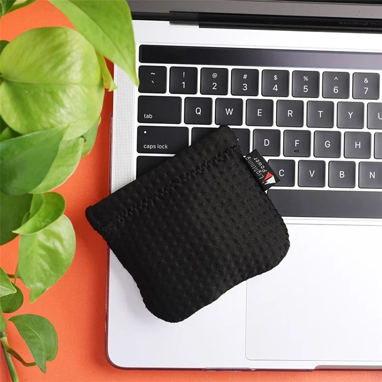 Automatic Closing Anti-dust Neoprene Breathable Protective Storage Bag for Apple Airpods Charging Case