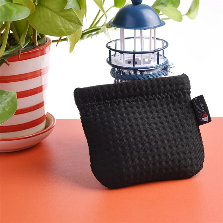Automatic Closing Anti-dust Neoprene Breathable Protective Storage Bag for Apple Airpods Charging Case