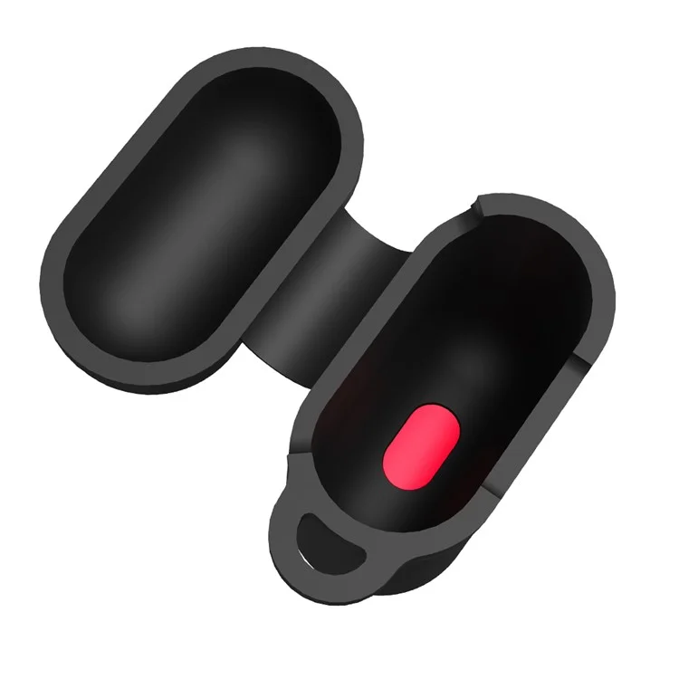 Mini Waterproof Dust-proof Drop-proof Silicone Case for Apple AirPods - Black