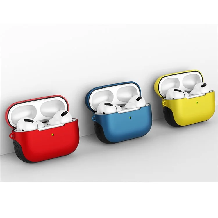 Custodia per PC con superficie opaca per AirPods Pro - Rosso