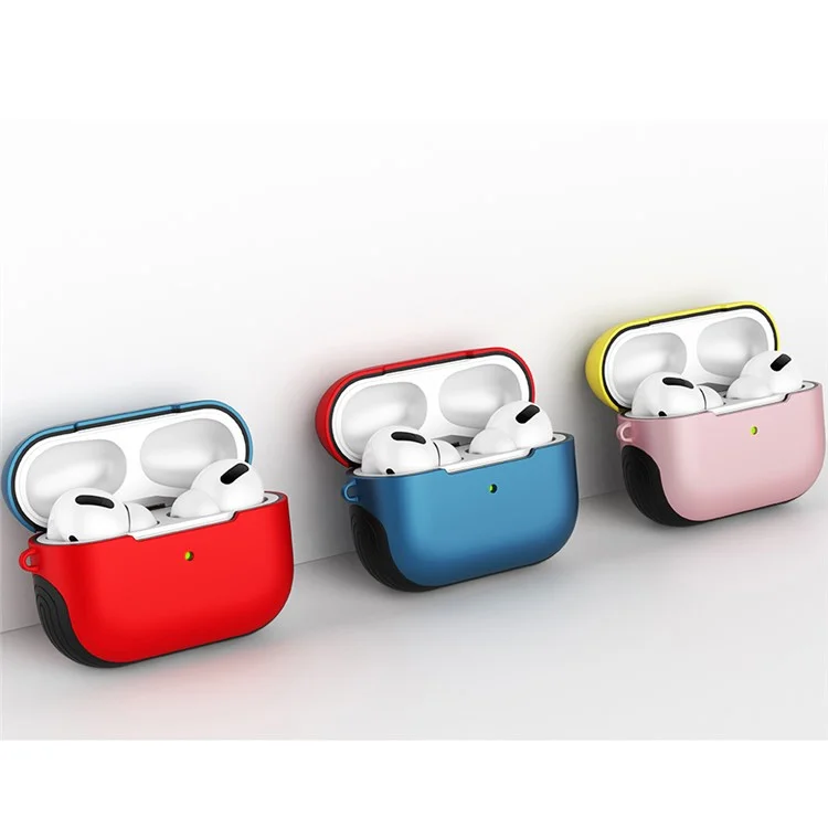 Case de PC de Surface Mate Pour AirPods Pro - Bleu Rouge