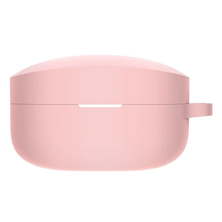 Soft Silicone Protective Case Wireless Bluetooth-compatible Earphone Dustproof Cover for Sony WF-1000XM4 - Pink