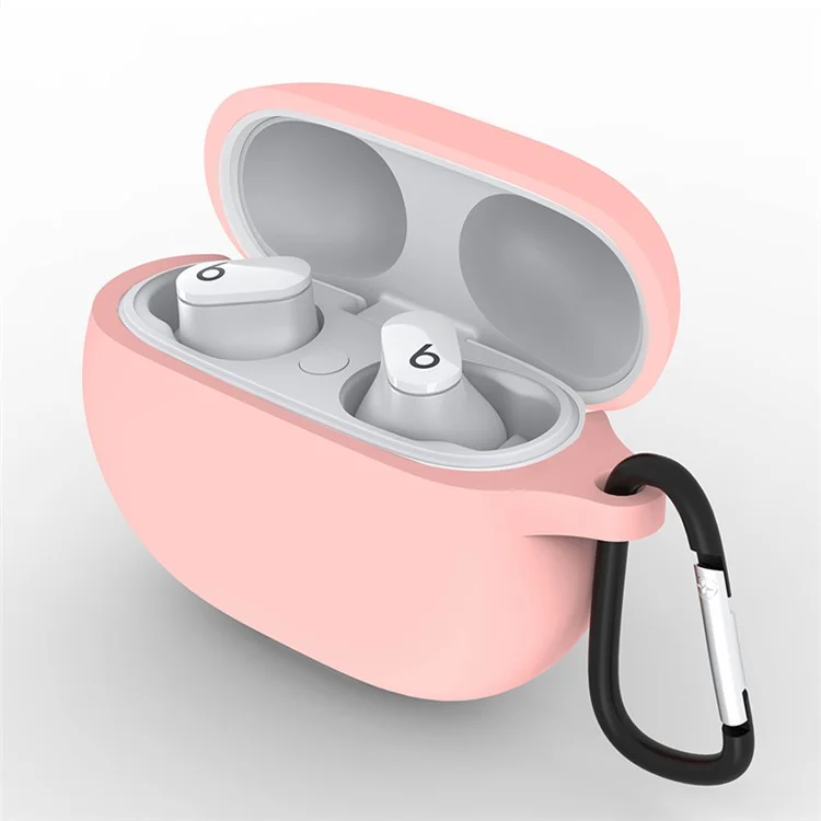Funda protectora de silicona suave Bluetooth Auricular a prueba de polvo Cover para Beats Studio Buds - Verde hierba