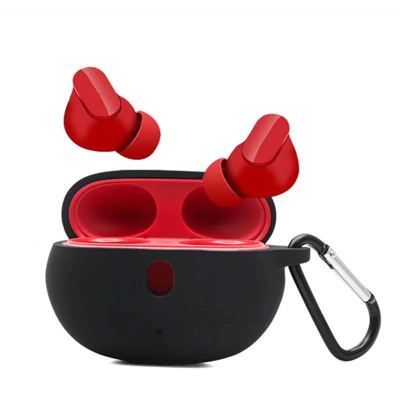 Silikonebeskyttelse til Beats Studio Buds, beskyttelse mod tab af trådløse ørepuder - Sort