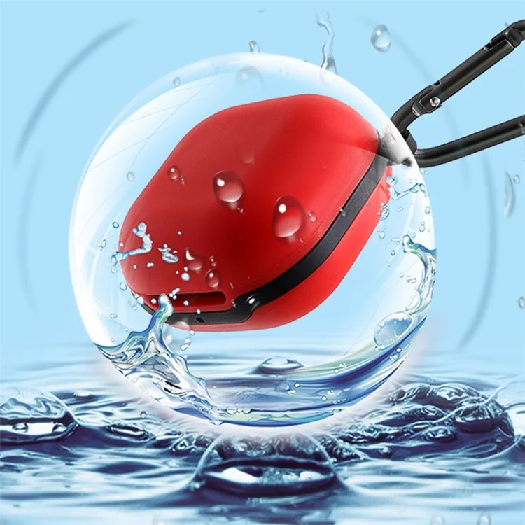 Étui de protection en silicone souple sans fil Bluetooth pour Samsung Galaxy Buds Pro - Gris