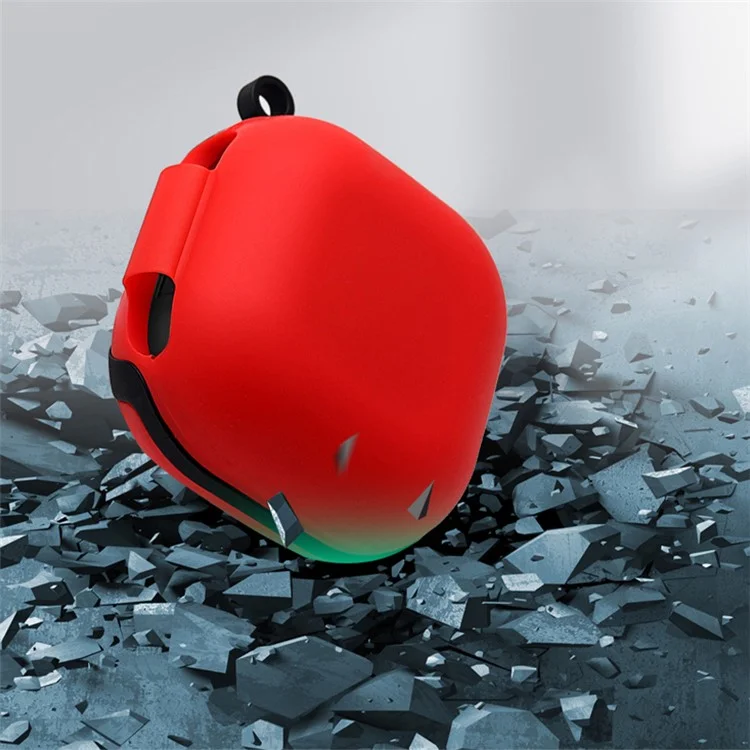 Étui de protection en silicone souple sans fil Bluetooth pour Samsung Galaxy Buds Pro - Gris