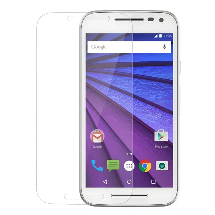 0.25mm Tempered Glass Screen Guard for Motorola Moto G 3rd Gen XT1541 XT1543 Arc Edge