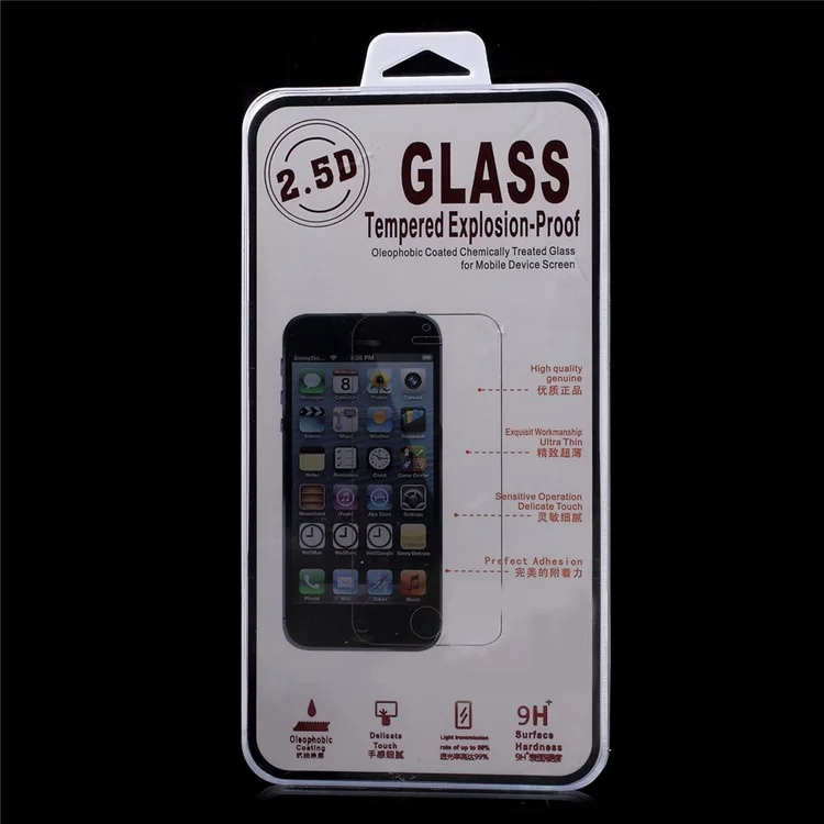 0.25mm Tempered Glass Screen Guard for Motorola Moto G 3rd Gen XT1541 XT1543 Arc Edge
