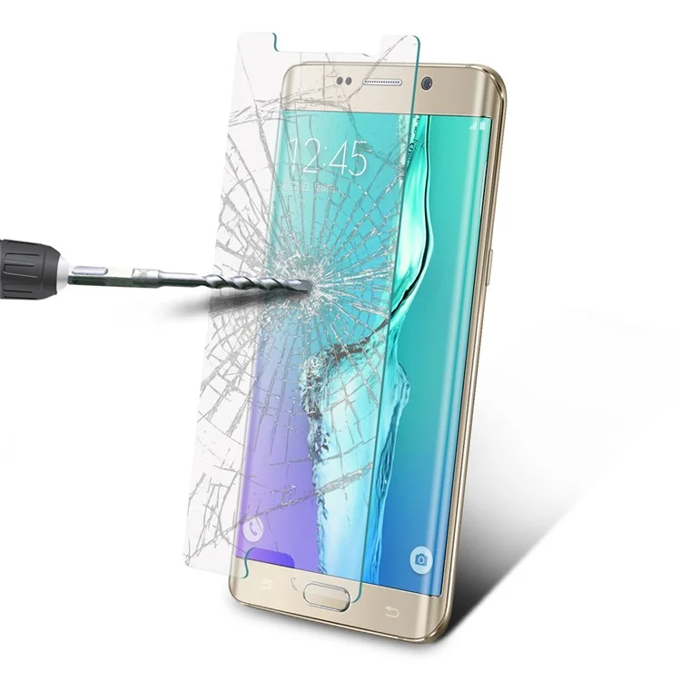 0.4mm Tempered Glass Screen Protector for Samsung Galaxy S6 Edge Plus G928 (Straight Edge)