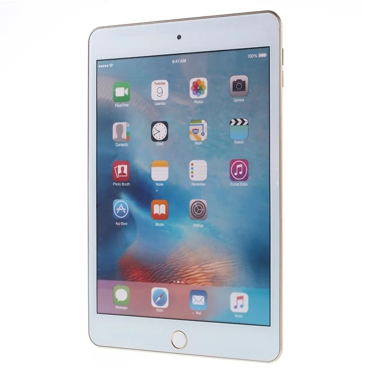 1:1 Scale Non-real Dummy Display Tablet for iPad mini 4 - Gold Color