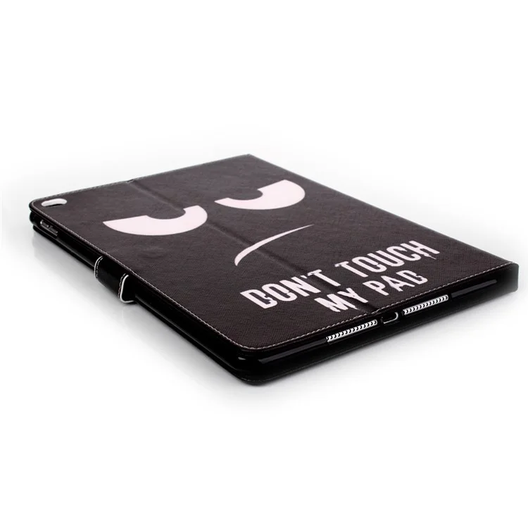 Flip Wallet Stand Leather Smart Case for iPad Mini 4 - Do Not Touch My Pad