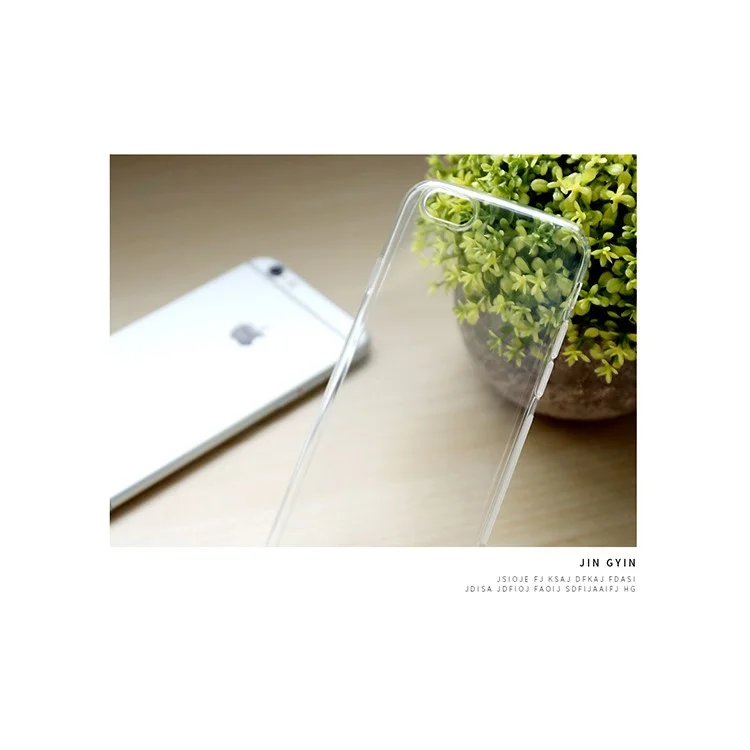 REMAX Crystal Series Slim TPU Case Cover for iPhone 6s 6 - Transparent